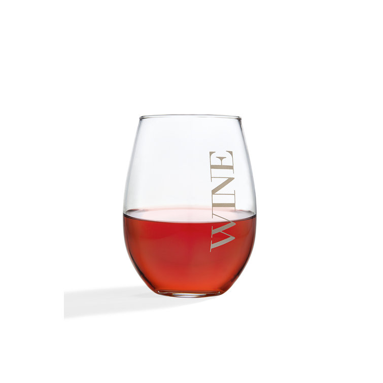 Red Barrel Studio 2 Piece 16oz. Lead Crystal All Purpose Wine Glass